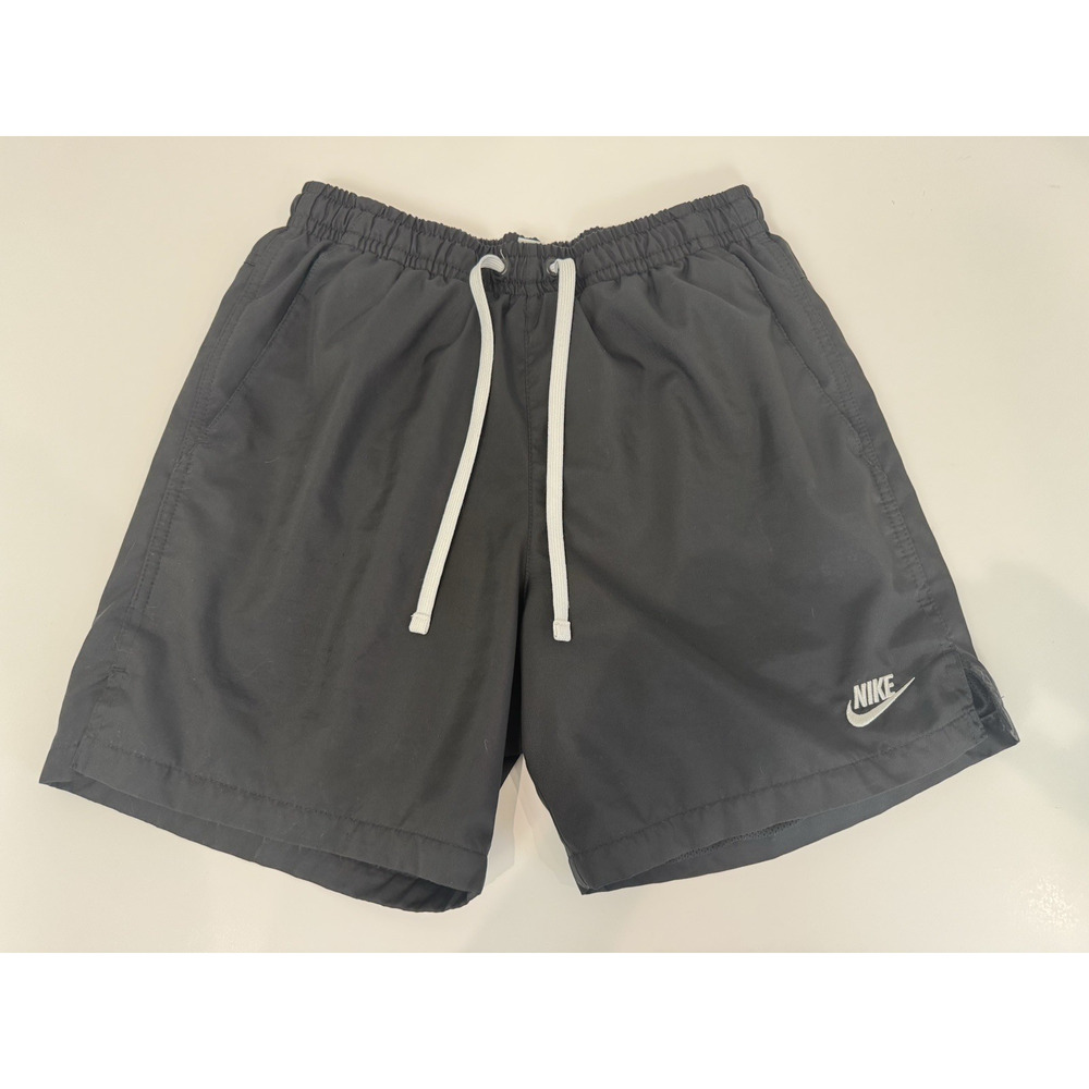 Nike Black Hybrid Mesh Lined Shorts Men's Small Gym Board Swim Trunks